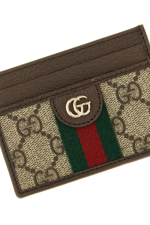 'Ophidia' card holder Brown