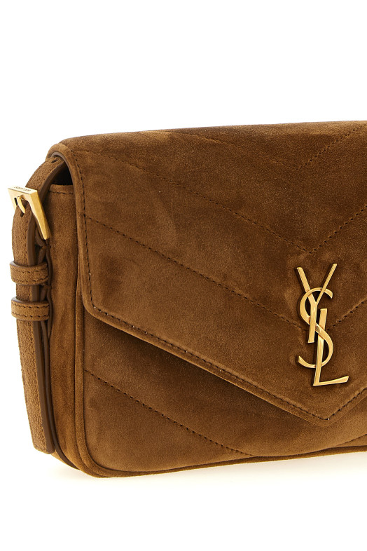 'Loulou' toy crossbody bag Brown