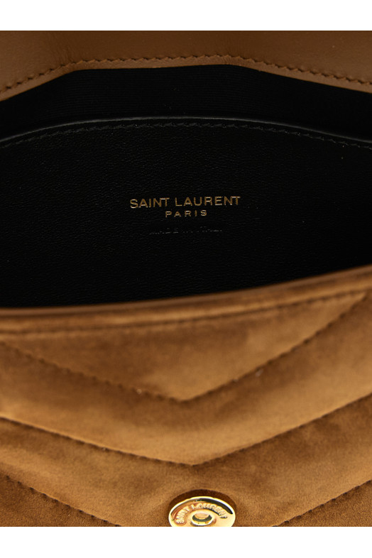 'Loulou' toy crossbody bag Brown