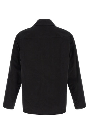 Cotton overshirt Black