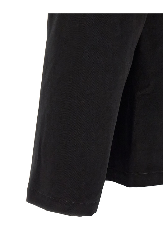 Cotton overshirt Black