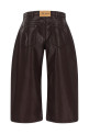 Брюки укороченного кроя, фиолетовые THE ATTICO 261WCP00293DDD119GL851