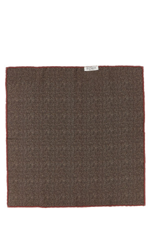 Двосторонній клатч з кишенею, коричневий BRUNELLO CUCINELLI MI8960091C8034