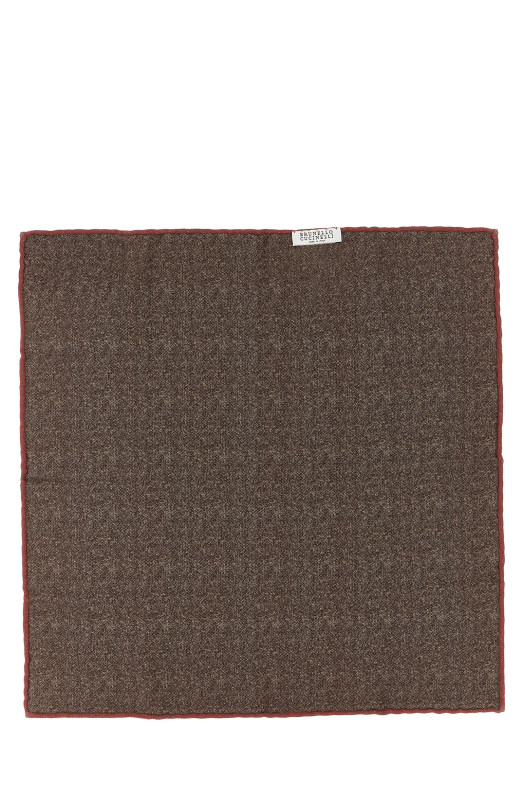 Double-face pocket clutch Brown