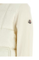 Кардиган с подкладкой из двух материалов, белый MONCLER L20939B00067M1131034