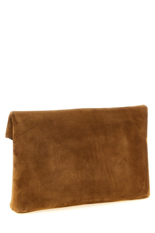 'Envelope' large clutch bag Brown