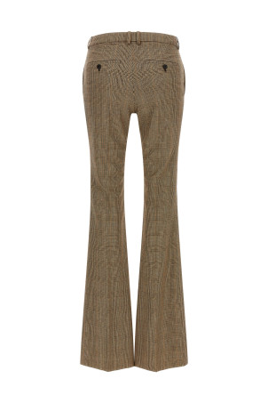 Prince of Wales houndstooth trousers Brown