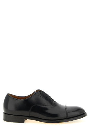 French lace up shoes Black