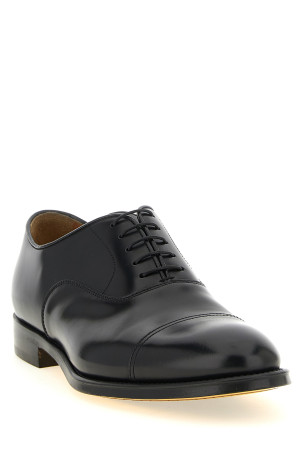 French lace up shoes Black