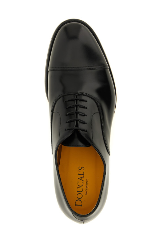 French lace up shoes Black