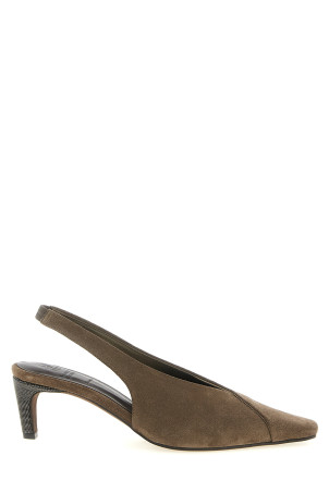 'City' slingback Gray