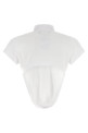 'Deep Cut Just Right Fit' polo shirt White