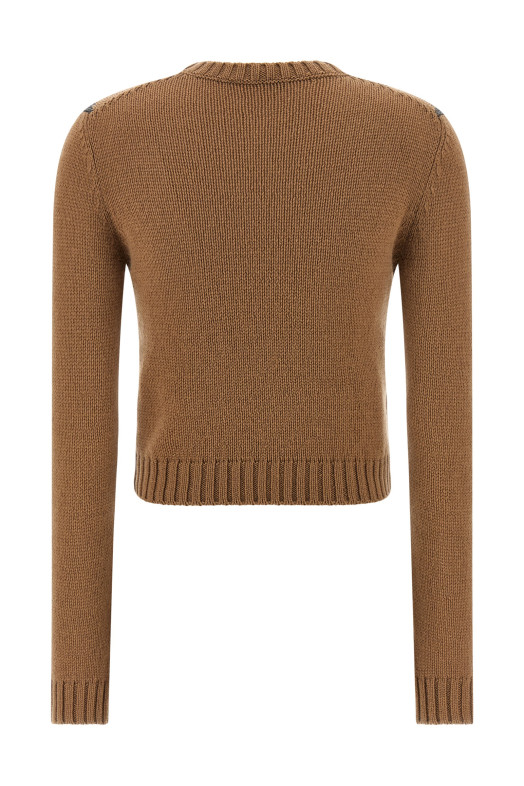 Argyle sweater Brown