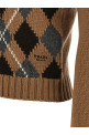 Argyle sweater Brown