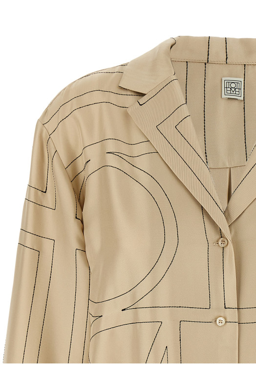 'Toteme' shirt Beige