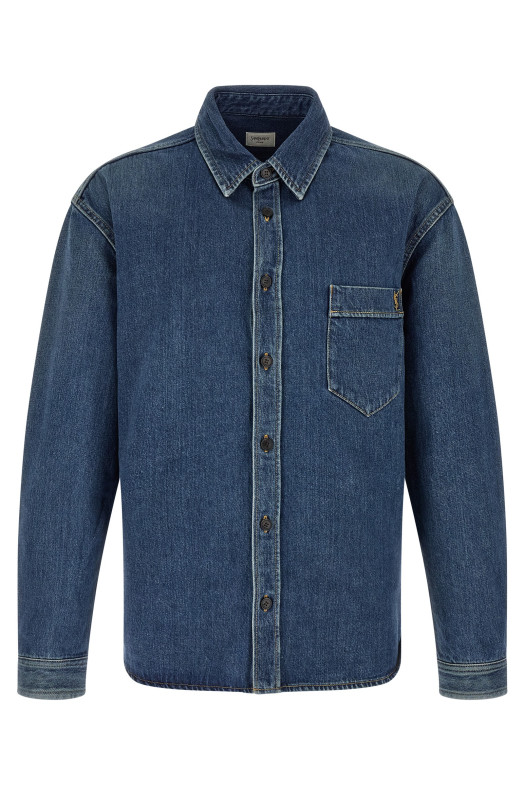 'Cassandre' denim shirt Blue