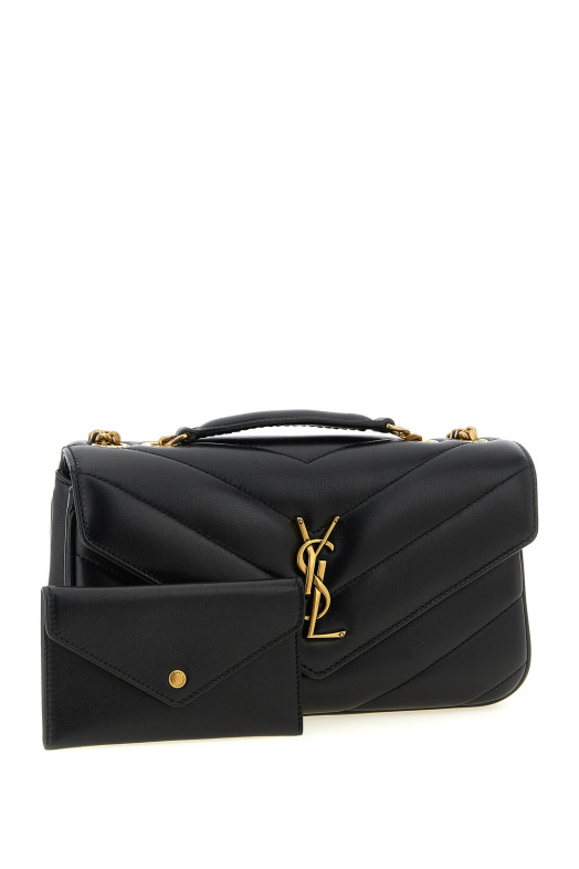 'Loulou' small shoulder bag Black