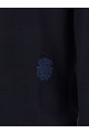 Свитер с геральдическим гербом, синий DOLCE & GABBANA GXX24ZJGMLSB0665