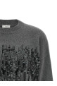 Sequin sweater Gray