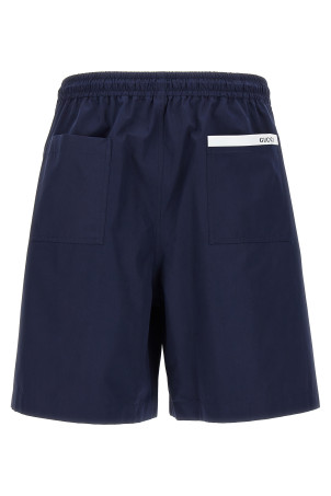 Cotton bermuda shorts Blue