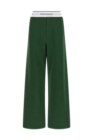 Logo band joggers Green