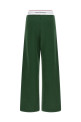 Logo band joggers Green