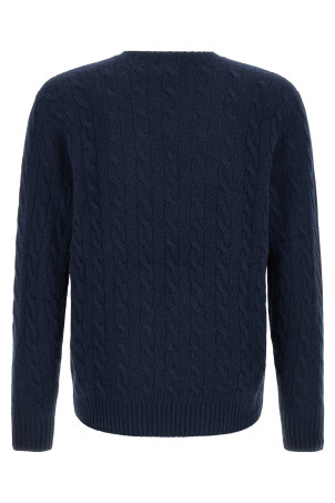 Braided sweater Blue
