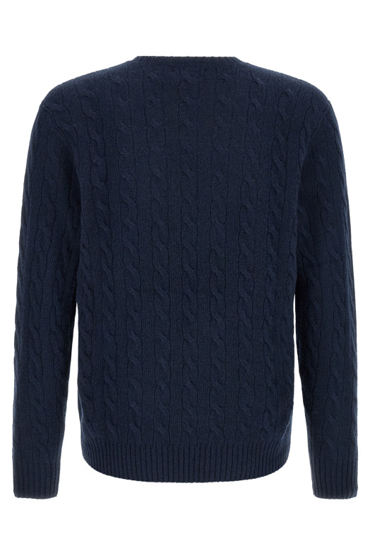 Braided sweater Blue