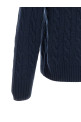 Braided sweater Blue