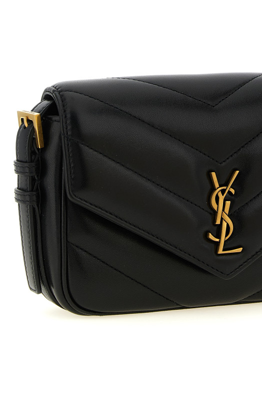 'Loulou' toy crossbody bag Black