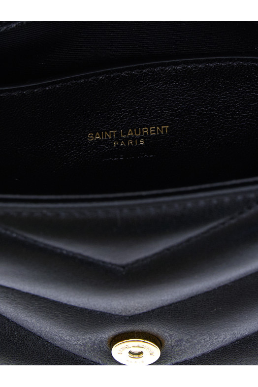'Loulou' toy crossbody bag Black