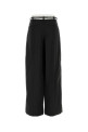 MID-RISE BELTED TAILORED PANT Black ALEXANDER WANG (1WC4264058)