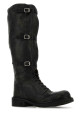 Black leather boots Black MIU MIU (5W315EFG0352KJ)
