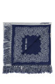 White cotton beach towel MIU MIU (5XD0712IEM)