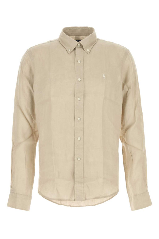 Sand linen shirt POLO RALPH LAUREN (710966294)