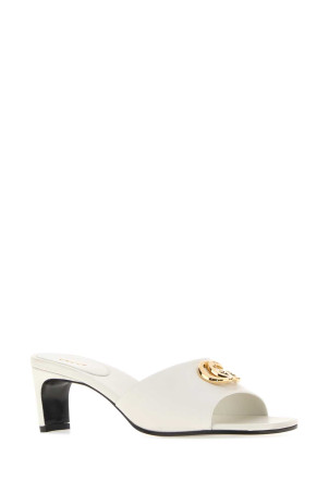White nappa leather mules GUCCI (871480BKO00)
