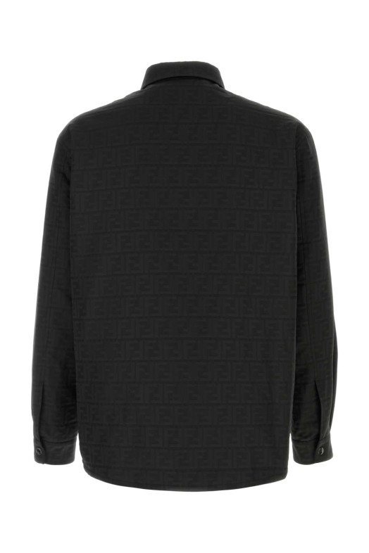 BLOUSON NYLON LOGO Black FENDI (FW1470AMYB)