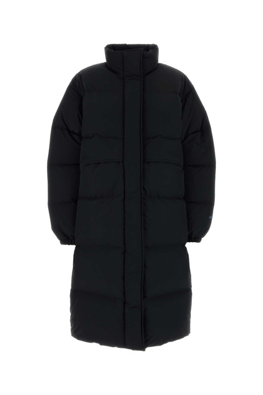 Black polyester down jacket JIL SANDER (J02AF0138J74276)