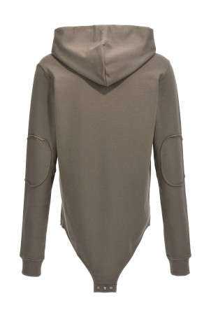 Сірий боді з капюшоном champion x rick owens