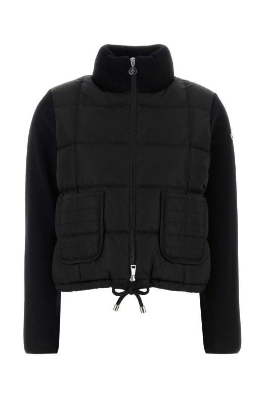 Black nylon down jacket Black MONCLER (L20939B00067M1131)