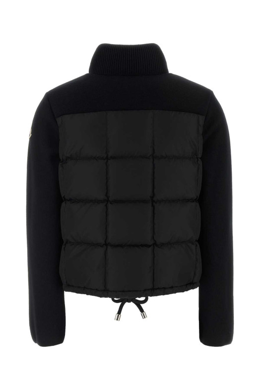 Black nylon down jacket Black MONCLER (L20939B00067M1131)