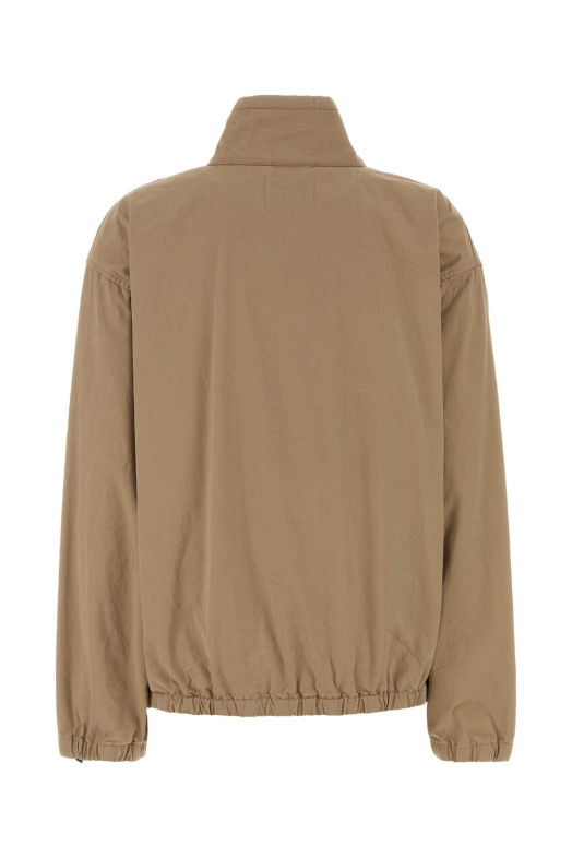 Camel gabardine windbreaker MIU MIU (ML1558SOOO19LW)
