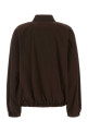 Brown gabardine jacket MIU MIU (ML1574SOOO19LW)