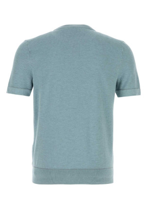 Cerulean blue cotton t-shirt BRIONI (UMR00LP0K15)