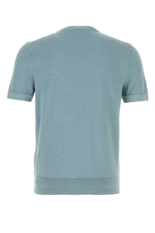Cerulean blue cotton t-shirt BRIONI (UMR00LP0K15)