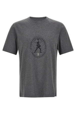 Printed T-Shirt Gray