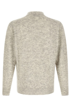 Cardigan with metal buttons Gray