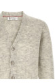 Cardigan with metal buttons Gray