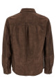 Suede overshirt Brown