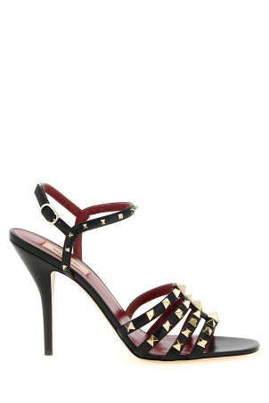 Valentino Garavani 'Rockstud' sandals Black